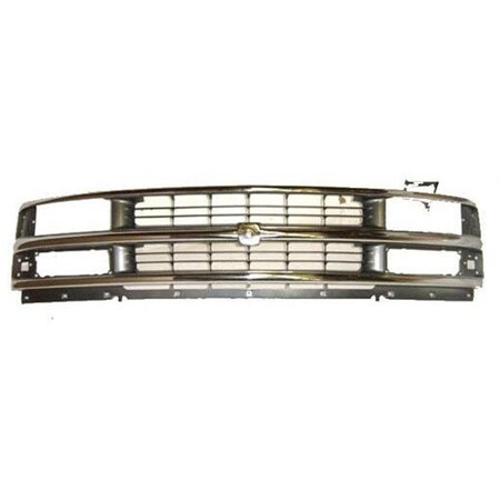 Geared2Golf Grille with Compact Headlamp for 1996-2002 Express Van - Chrome Silver & Gray GE1869735